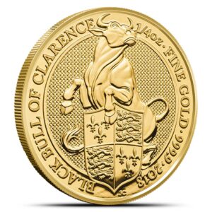 2018 1/4 oz British Gold Queens Beas