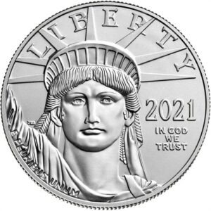 2021 1 oz American Platinum Eagle Co