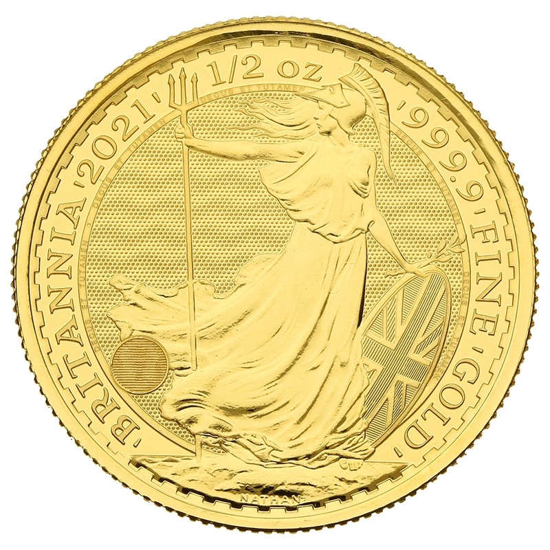 Buy 2021 1/2 oz Gold Britannia Coin