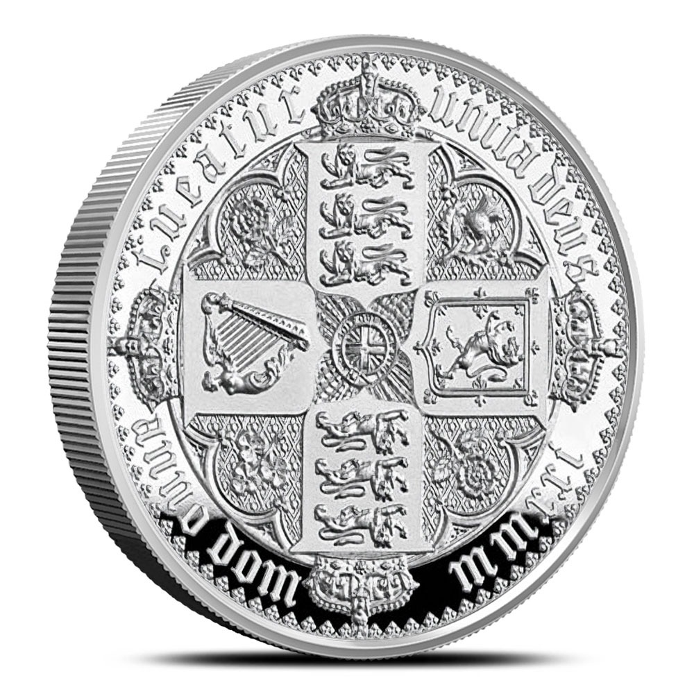 2021 2 oz Proof British Silver Gothi