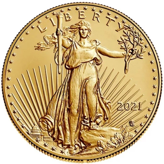2021 American Eagle 1 oz Gold Coin