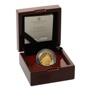 2021 Proof 1/4 oz Gold Britannia Coi