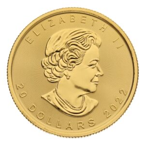 2022 1/2 oz Canadian Maple Leaf Gold Coin