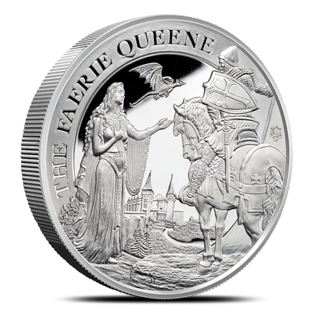 2022 5 oz Proof St. Helena Silver Fa