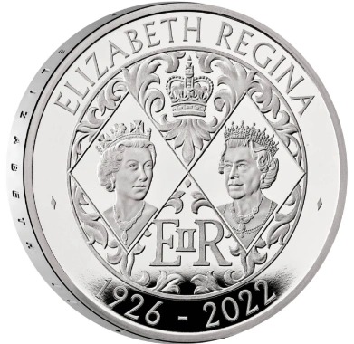 2022 Platinum Piedfort £5 Proof Crow