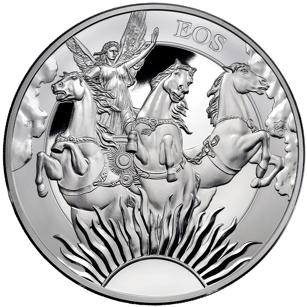 10 oz Proof St. Helena Silver Goddes