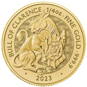 2023 1/4 oz Bull of Clarence Gold Co