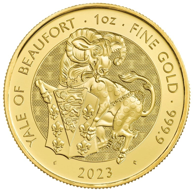 2023 1 oz Yale of Beaufort Gold Coin