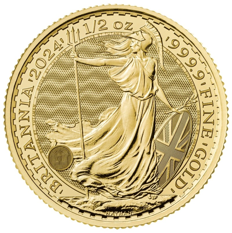 Buy 2024 1/2 oz Gold Britannia Coin