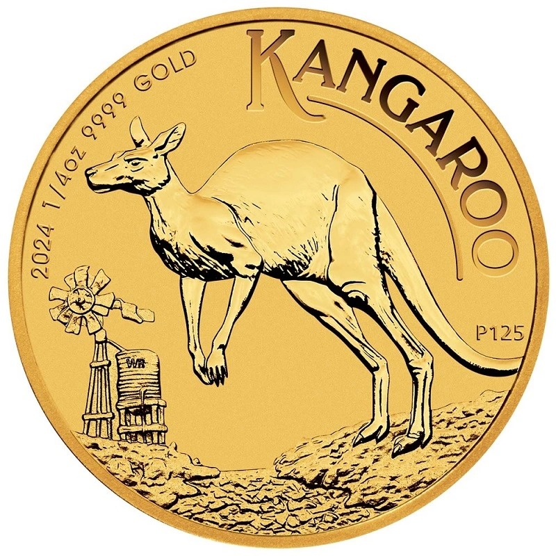 2024 1/4 oz Australian Kangaroo Gold