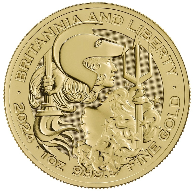 2024 1 oz Britannia and Liberty Gold
