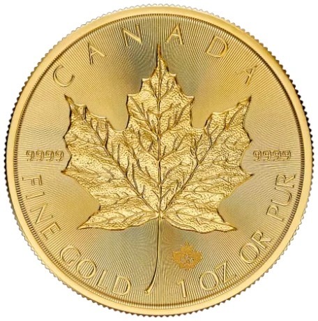 2024 1 oz Canadian Maple Leaf Gold