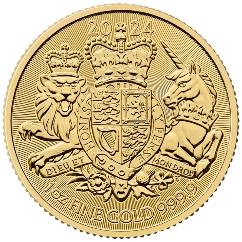 Buy 2024 1 oz Royal Arms Gold Coin