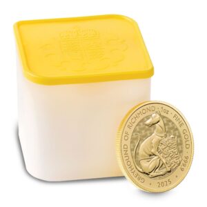 1 oz British Gold Tudor Beasts Grey