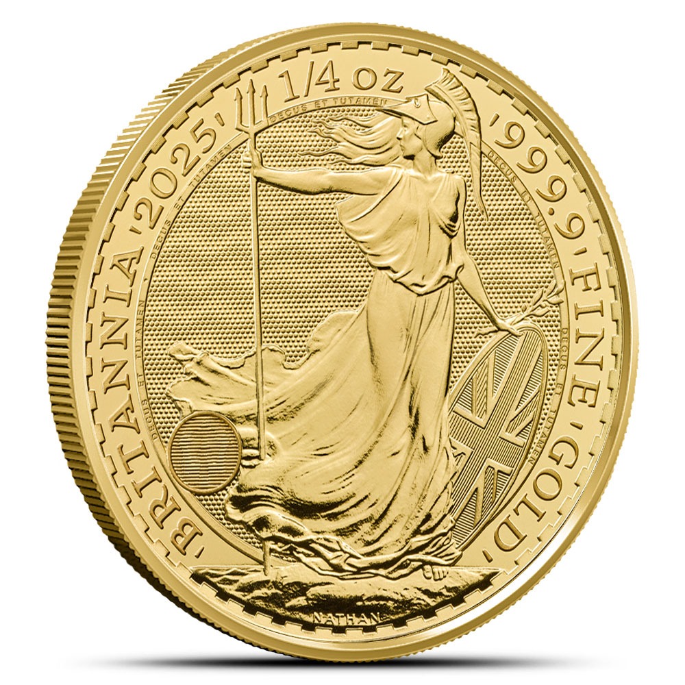 2025 1/4 oz British Gold Britannia C
