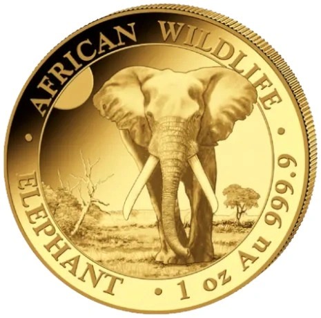 2026 1 oz African Wildlife Elephant