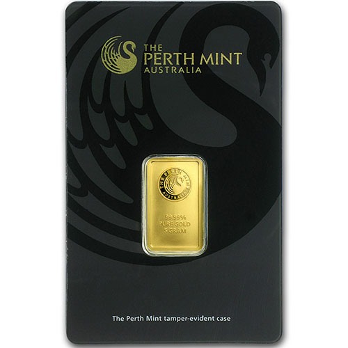 Buy 5 Gram Perth Mint Gold Bar