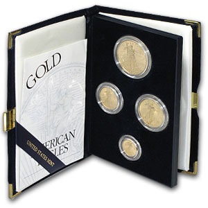 Proof 2012 4-Coin American Gold Eagl