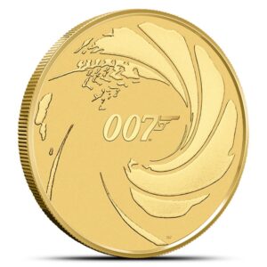 1 oz Tuvalu James Bond Series 007 Gold